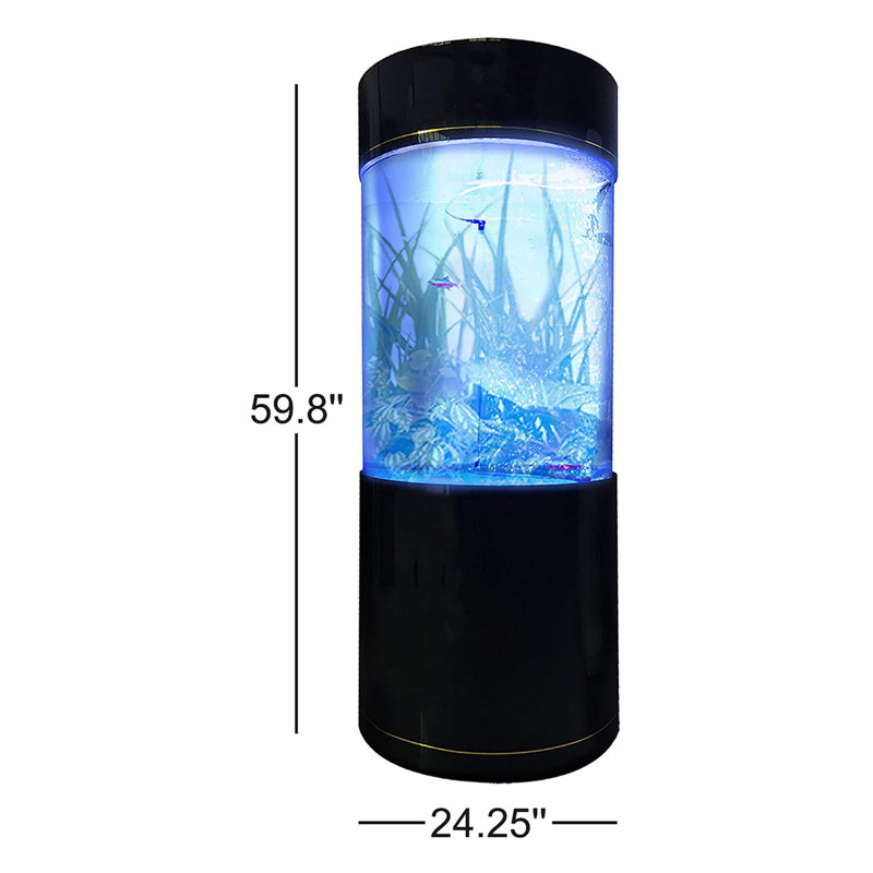  53 Gallons Column Aquarium Tank