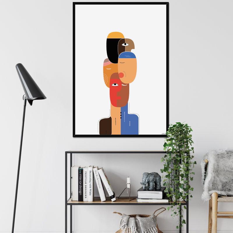 Deloyd Single Picture Frame Print on Canvas