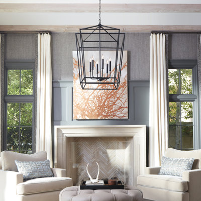 Sonnenberg 6 - Light Dimmable Lantern Chandelier