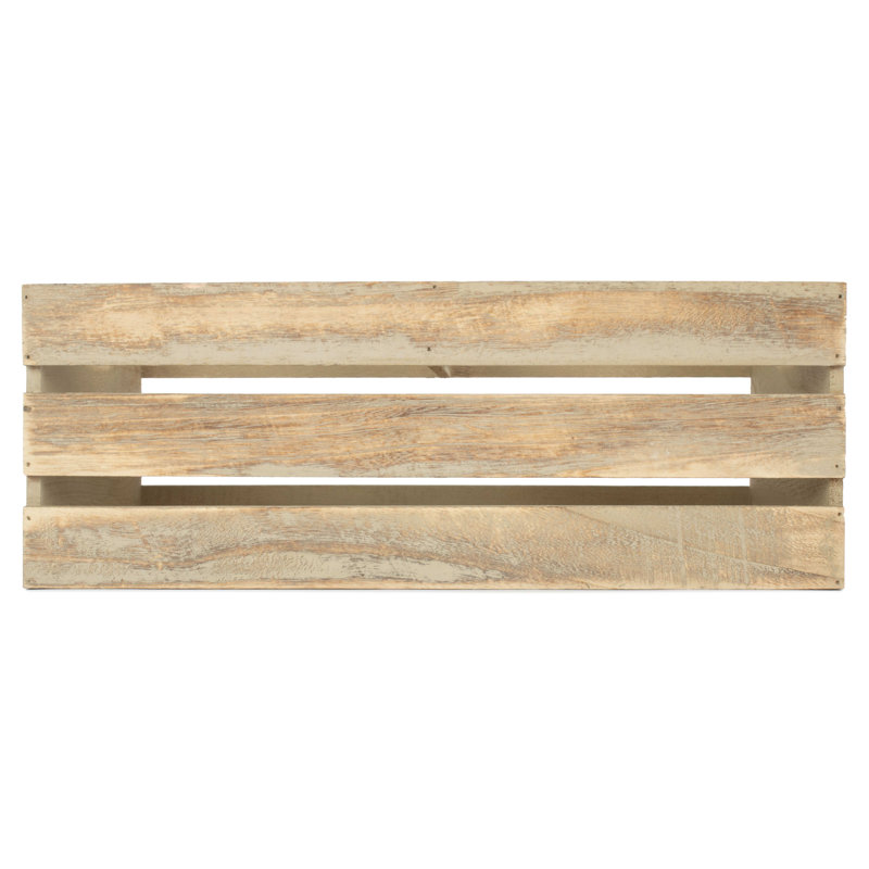 Schulen Solid Wood Storage Bin, 18cm H x 45cm W x 32cm D