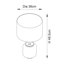 Addysn Glass Table Lamp