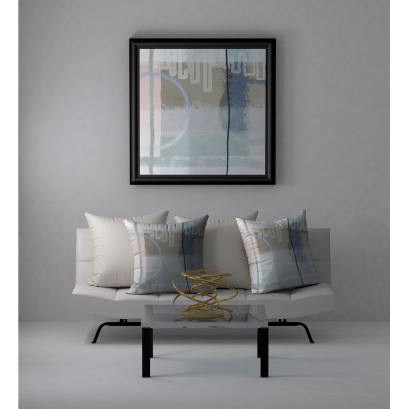 Housse de coussin décorative carrée et insert, 20 po X 20 po