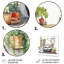 Décor de salle de bain naturel XXIX - impression sans cadre sur métal-333013549
