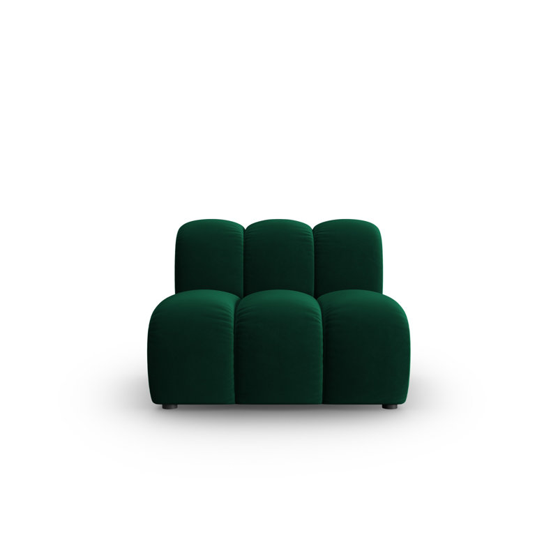 Christey Upholstered Slipper Chair, Green