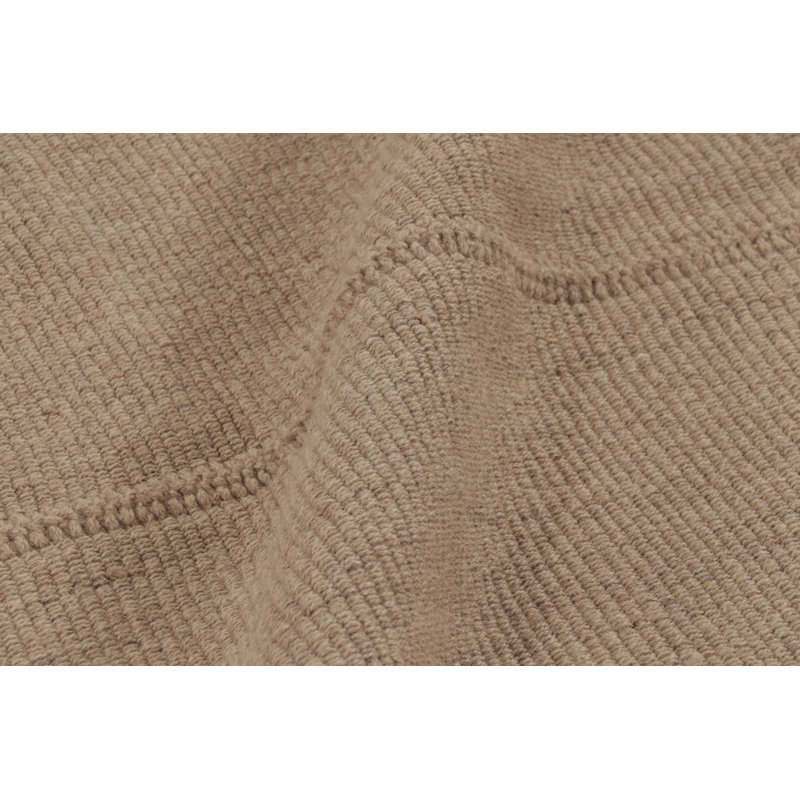 Rug & Kilim's Contemporary Kilim, Beige Textural Stripes
