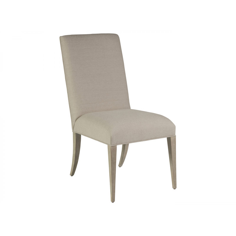 Cohesion Madox Upholstered Side Chair, Light Gray