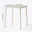 Table carrée Table de cour extérieure Table de salle à manger en plein air Villa-1958918896