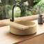 Handmade Circular Vessel Bathroom Sink-2059011489