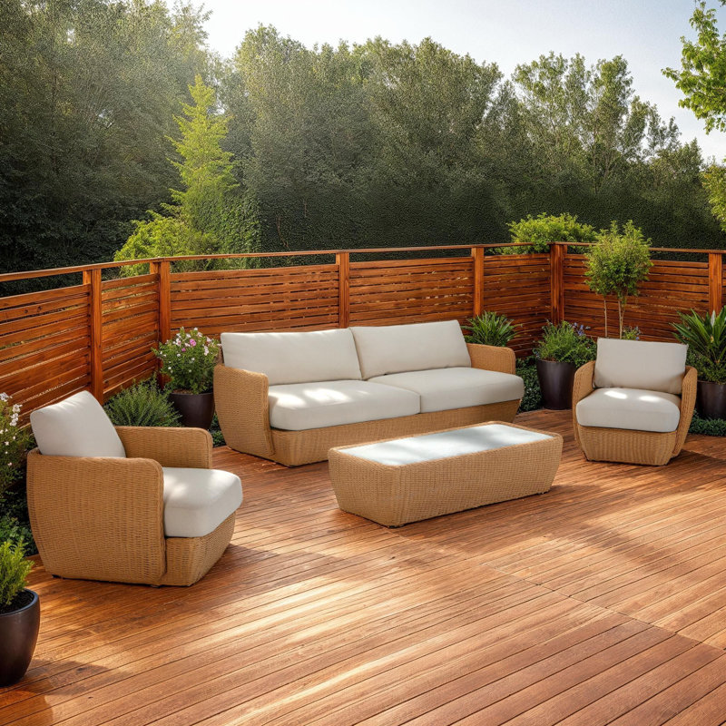 Sisley Wicker Outdoor Coffee Table