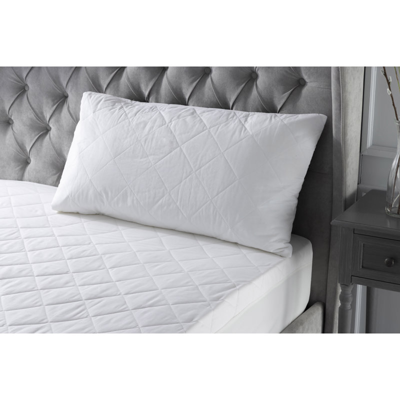 100% Cotton Square Continental Pillow Protector, King
