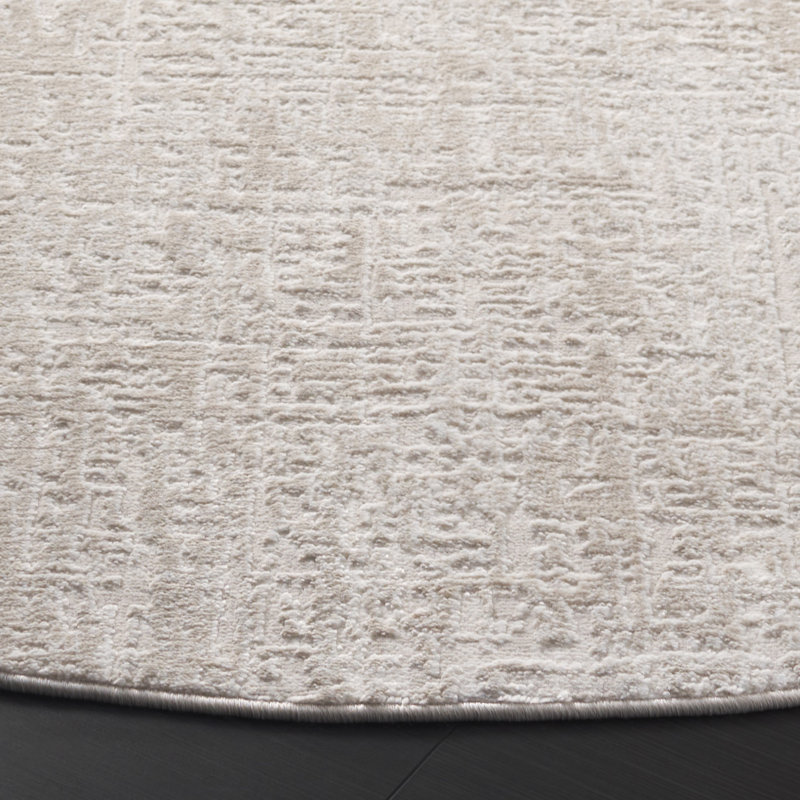 Tapis abstrait Bezons Performance, Rond 6 pi 7 po