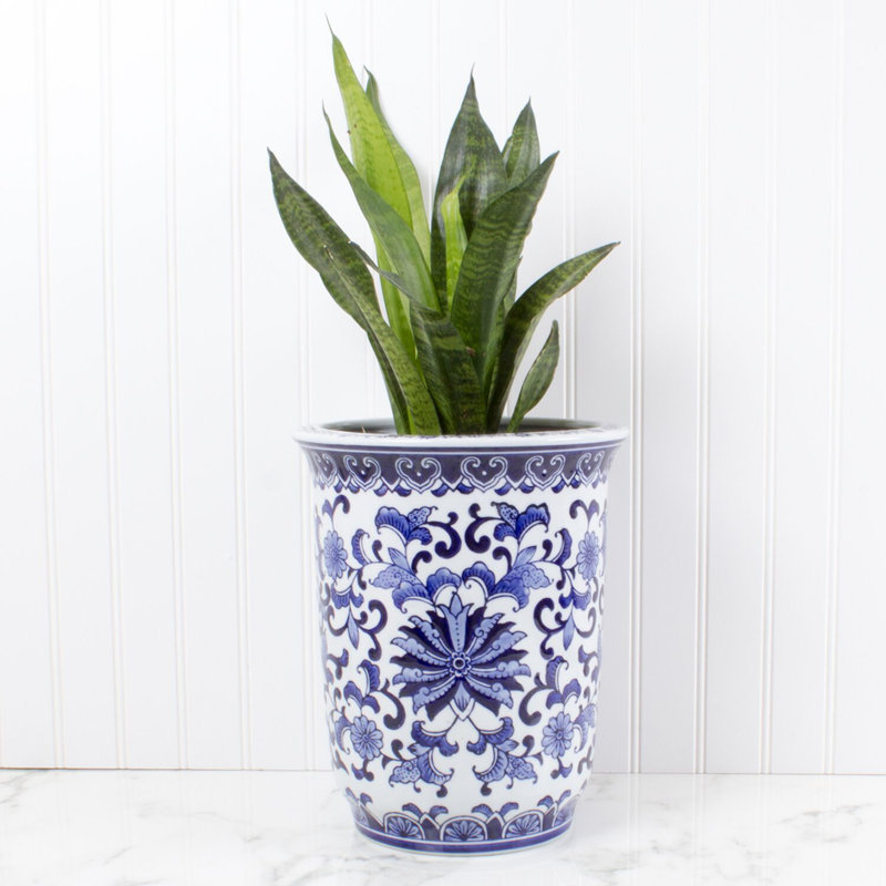 Pot à fleurs en porcelaine Luka