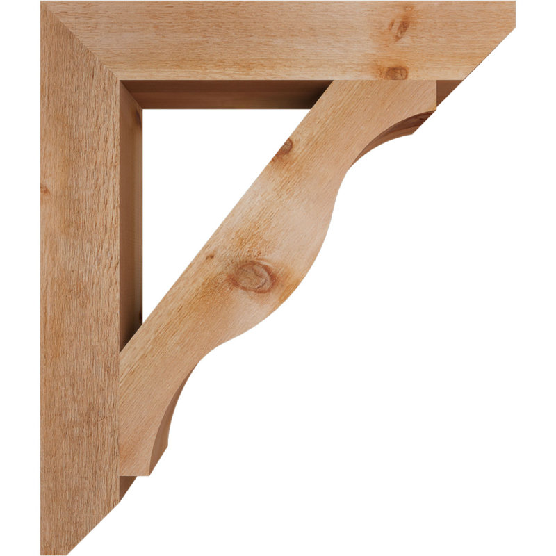 Support de scie brute à lattes l 6 po x P 36 po x H 42 po, cèdre rouge de l'Ouest, Cèdre rouge, H 42 po x l 6 po x P 36 po