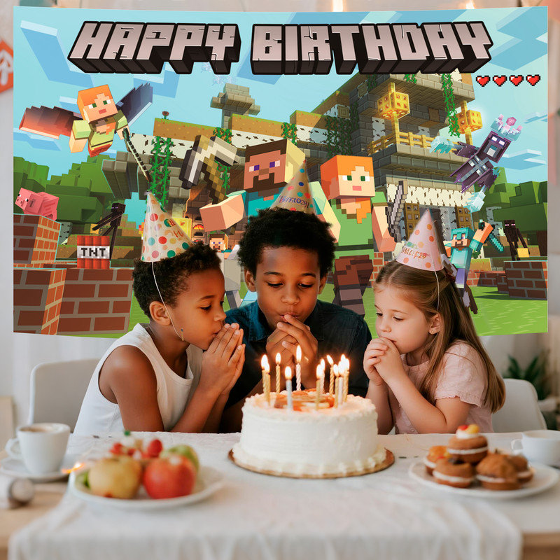Pixel Party Decorations