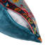 Coussin lombaire en velours Floral Harmony