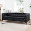 Canapé 3 places à coussin carré amovible de 84,06 po de largeur-451454899