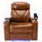 Power Motion Recliner Electric Power Recliner With USB Charging Port, Hidden Arm Storage, Convenient Cup Holder And Bluetooth Speaker,  Light  Brown-865280630