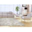 Tapis crème fait main vache Stamant-1417575819