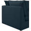 Canapé modulaire symétrique de 120 po de largeur Tupman-368010022
