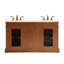 Ensemble de meuble-lavabo double 58 po Bradley