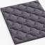 Surmatelas en coton 2 po gris foncé
