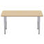 Table rectangulaire d'activité rectangulaire avec pieds réglables-49447495-99105924-99105923