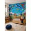 Papier peint animaux fantaisistes avec cerf-volant-383982092-383982093