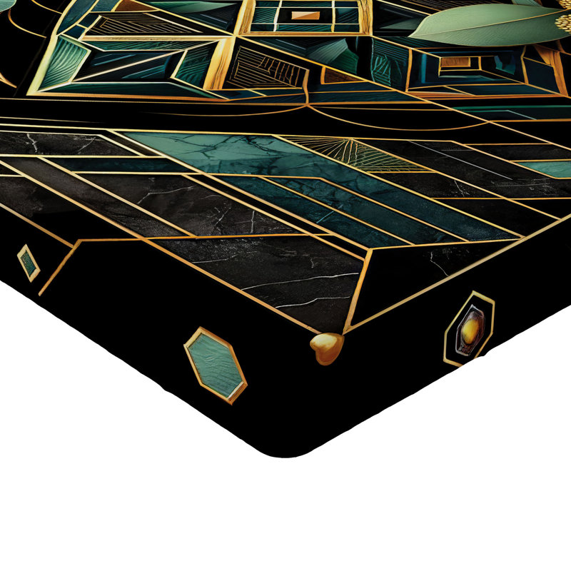 Microfiber Floral Fitted Sheet