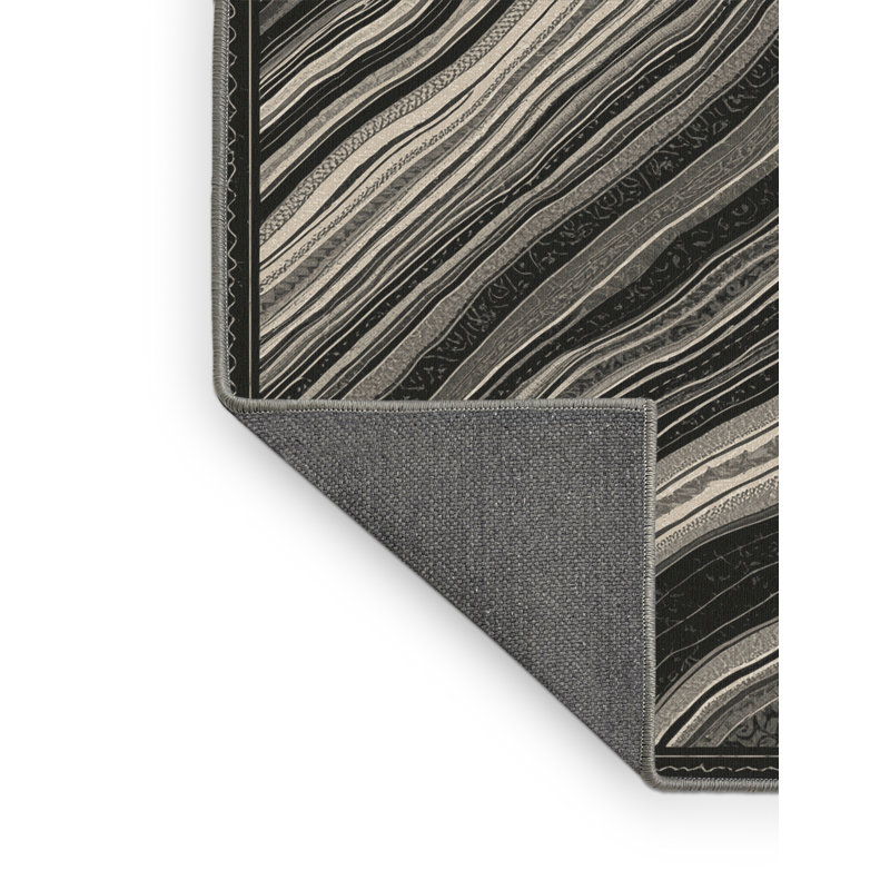 Tapis oriental doux et moelleux en brun Défini Classic, 2 pi x 3 pi