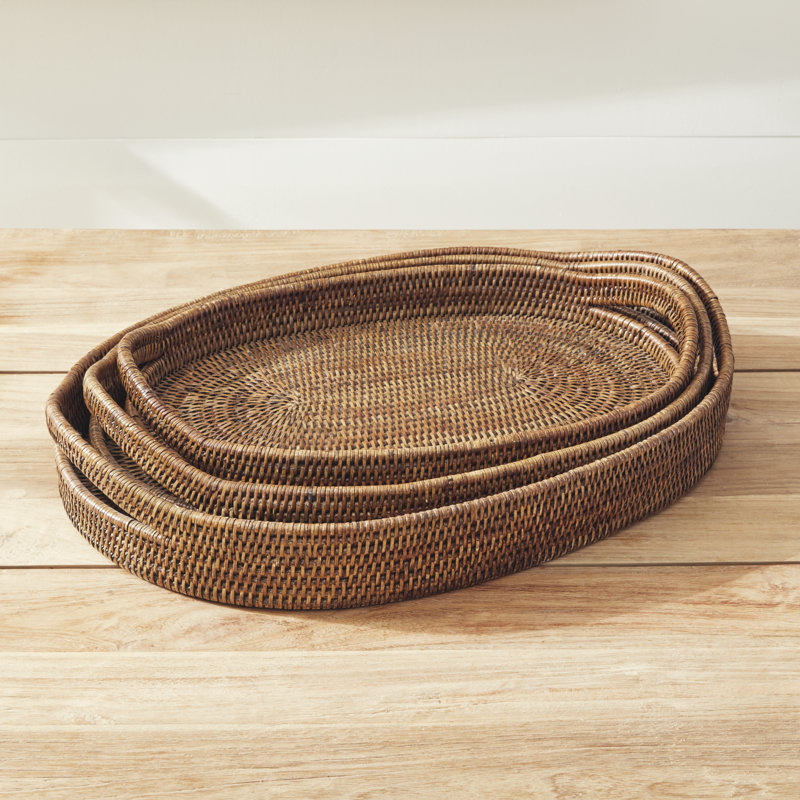 Burma Rattan Decorative Tray