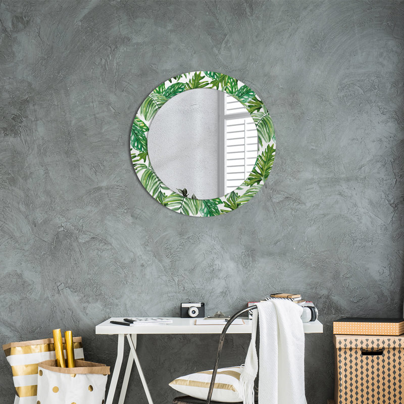 Huldar Glass Flat Wall Mirror