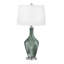 Lampe de table en verre USB