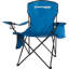 Wakeman Camping Chair - Folding Chair with Cupholder and Built-In Cooler - Oversized Heavy Duty Outdoor Camp or Beach Chair, Blue