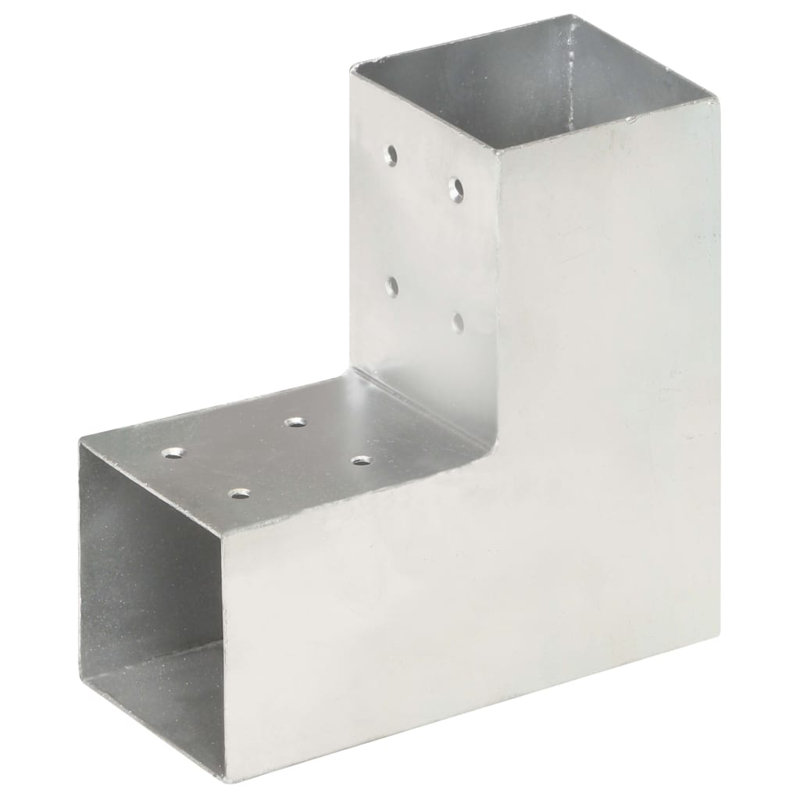 Miliano Dakota Fields Metal Panel Connector for Posts, 7.2cm H x 7.09cm W x 3.35cm D