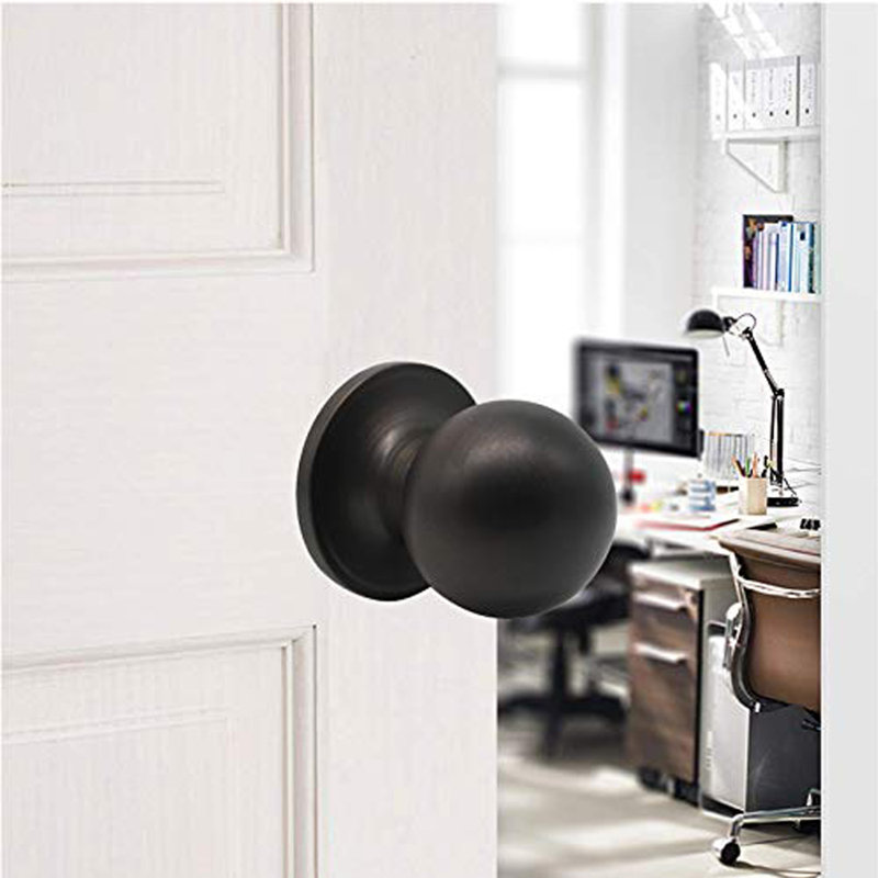 2.1'' Diameter Single Dummy Round Knob, Oil Rubbed Bronze