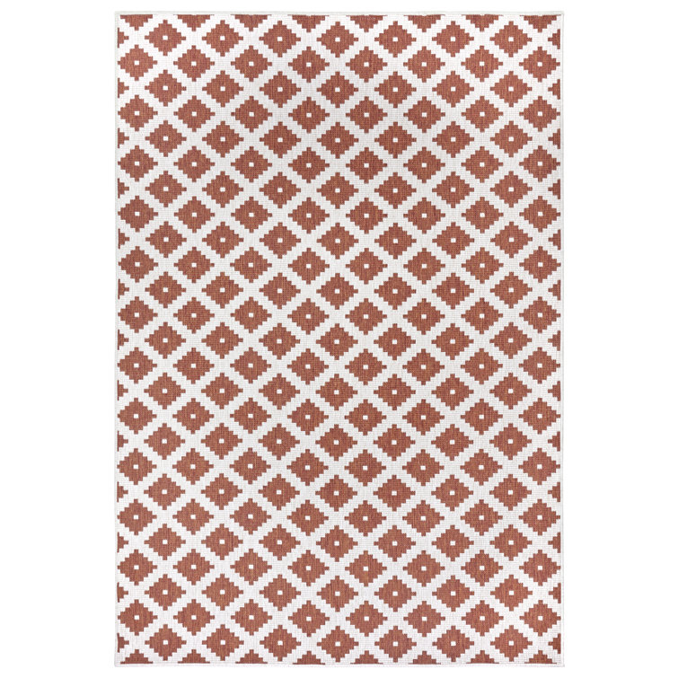 Nizza Flatweave Cayenne/Cream Rug