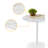 Benis Glass Top End Table-330666850-330666851