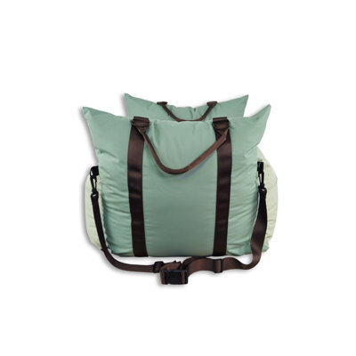 Marco Single Seater Travel Pet Bed, Sage