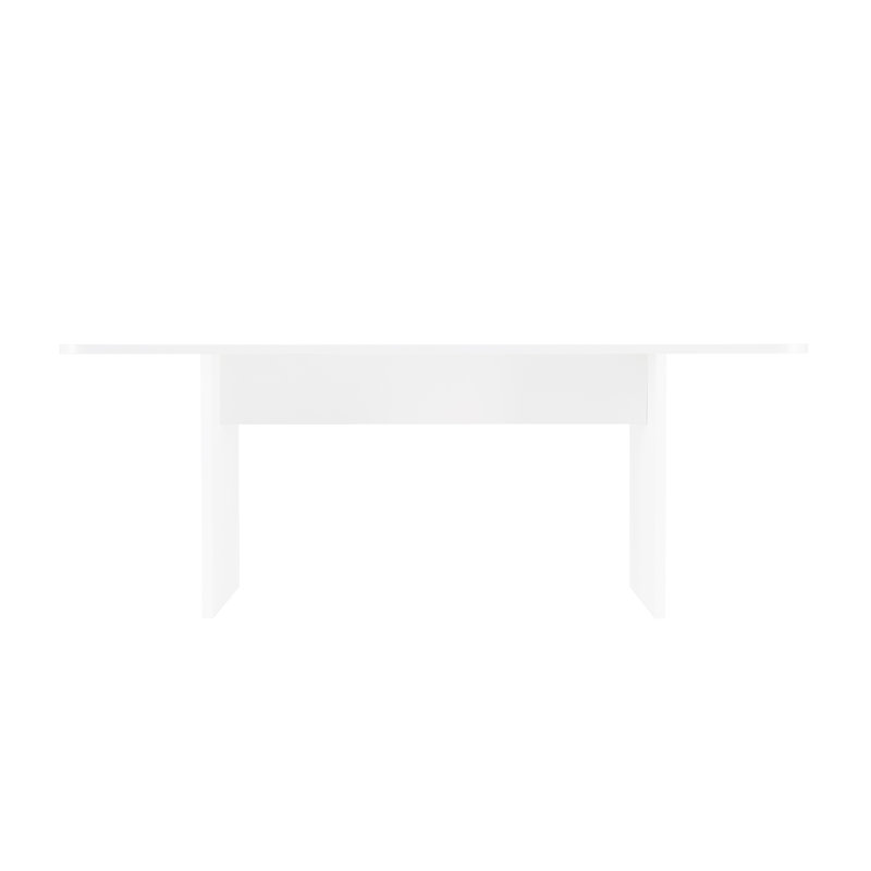 Ella 79" Dining Table In White