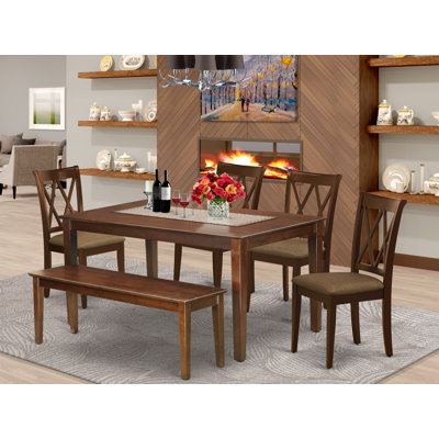 Laffey Solid Wood Dining Set