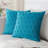 Embossed Velvet Geometric Pillow Cover-1355216750
