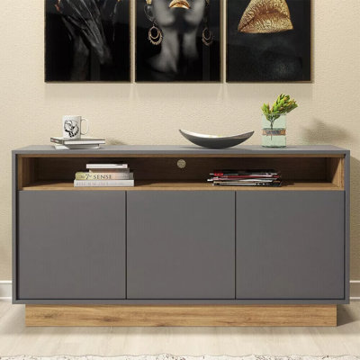 Raysha Unfinished TV Stand for TVs up to 50"
