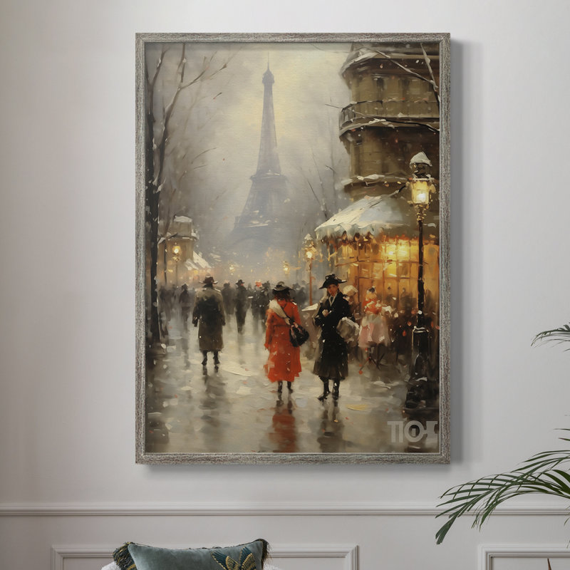 «Christmas Holiday Art DCC XXXI», reproduction d'art encadrée - bois massif XMA171223, H 11 po x l 9 po