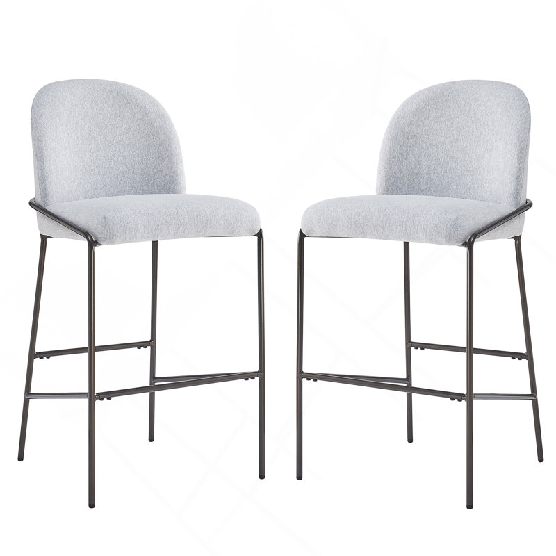 Ensemble de 2 tabourets de bar Galen