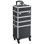 Trousse de maquillage professionnelle avec roues