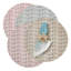 Coquette 100% Phthalate-free Vinyl Round Placemats-1790695126