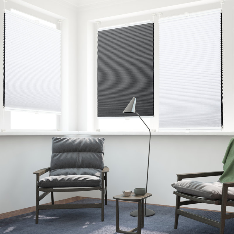 Blackout Pleated Shade, 90cm W x 130cm D