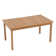 Adriti Rectangular Extendable 59.1'' L x 35.4'' W Outdoor Dining Table