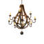 Barrel Stave 8 - Light Chandelier