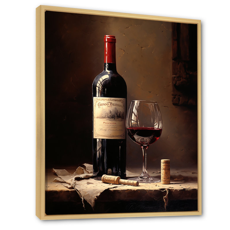 Barolos Body I sur impression sur toile, Cadre naturel flottant, 20" H x 12" W